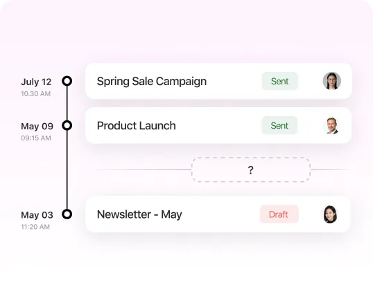 No clear campaign history